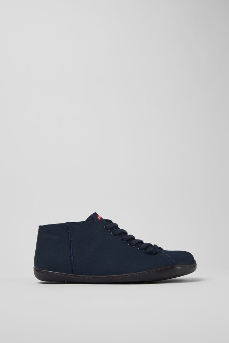 Herren CamperLab Lassige Schuhe | Blauer Herrenschuh Aus Textil