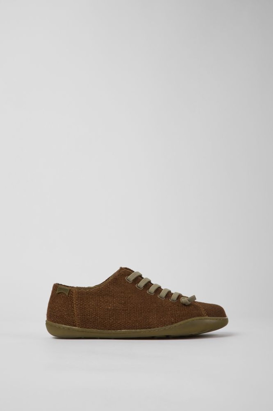 Damen CamperLab Sneaker | Oranger Damenschuh Aus Textil