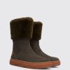 Kinder CamperLab Stiefel | Stiefel Fur Madchen In Dunkelgrau