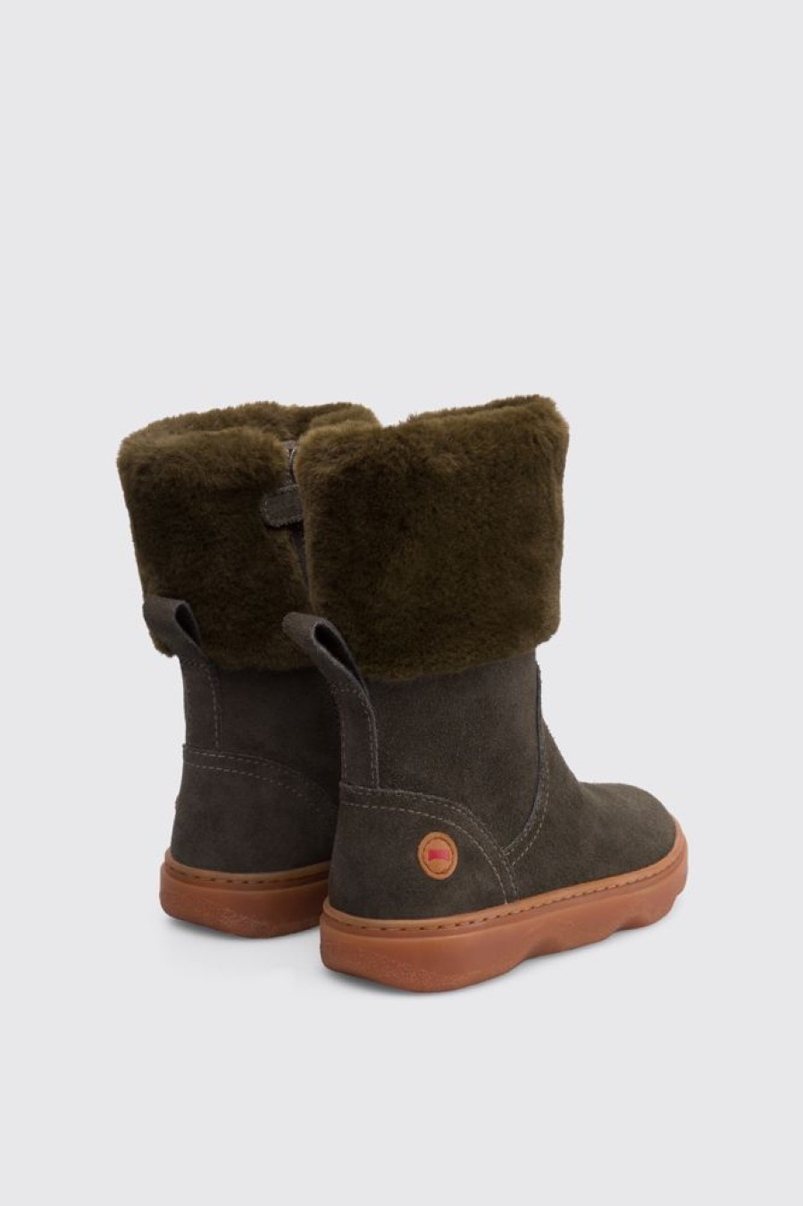 Kinder CamperLab Stiefel | Stiefel Fur Madchen In Dunkelgrau