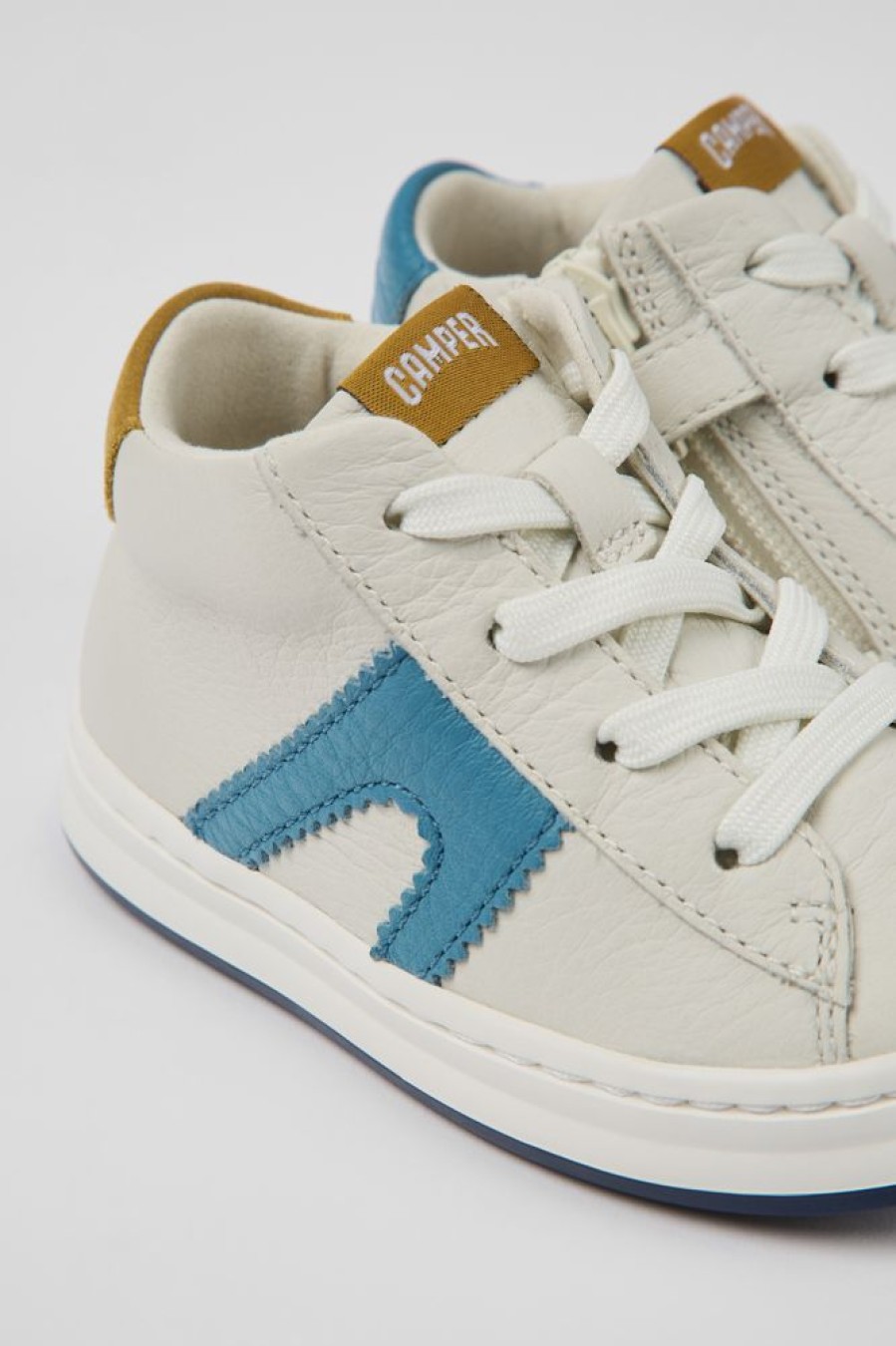 Kinder CamperLab Sneaker | Weiser Kindersneaker Aus Leder