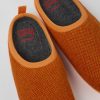 Damen CamperLab Slipper | Oranger Damenhausschuh Aus Wolle Und Viskose