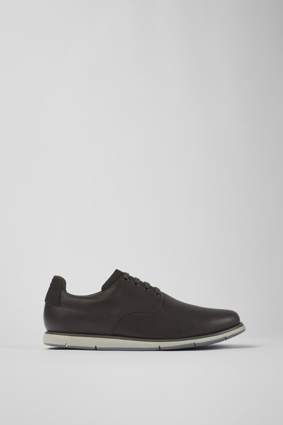 Herren CamperLab Sneaker | Brauner Herrenschuh Aus Leder