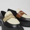 Damen CamperLab Sneaker | Mehrfarbiger Damenloafer Aus Leder