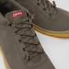 Damen CamperLab Stiefeletten | Graubrauner Damensneaker Aus Leder