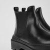 Damen CamperLab Stiefeletten | Schwarze Lederstiefelette