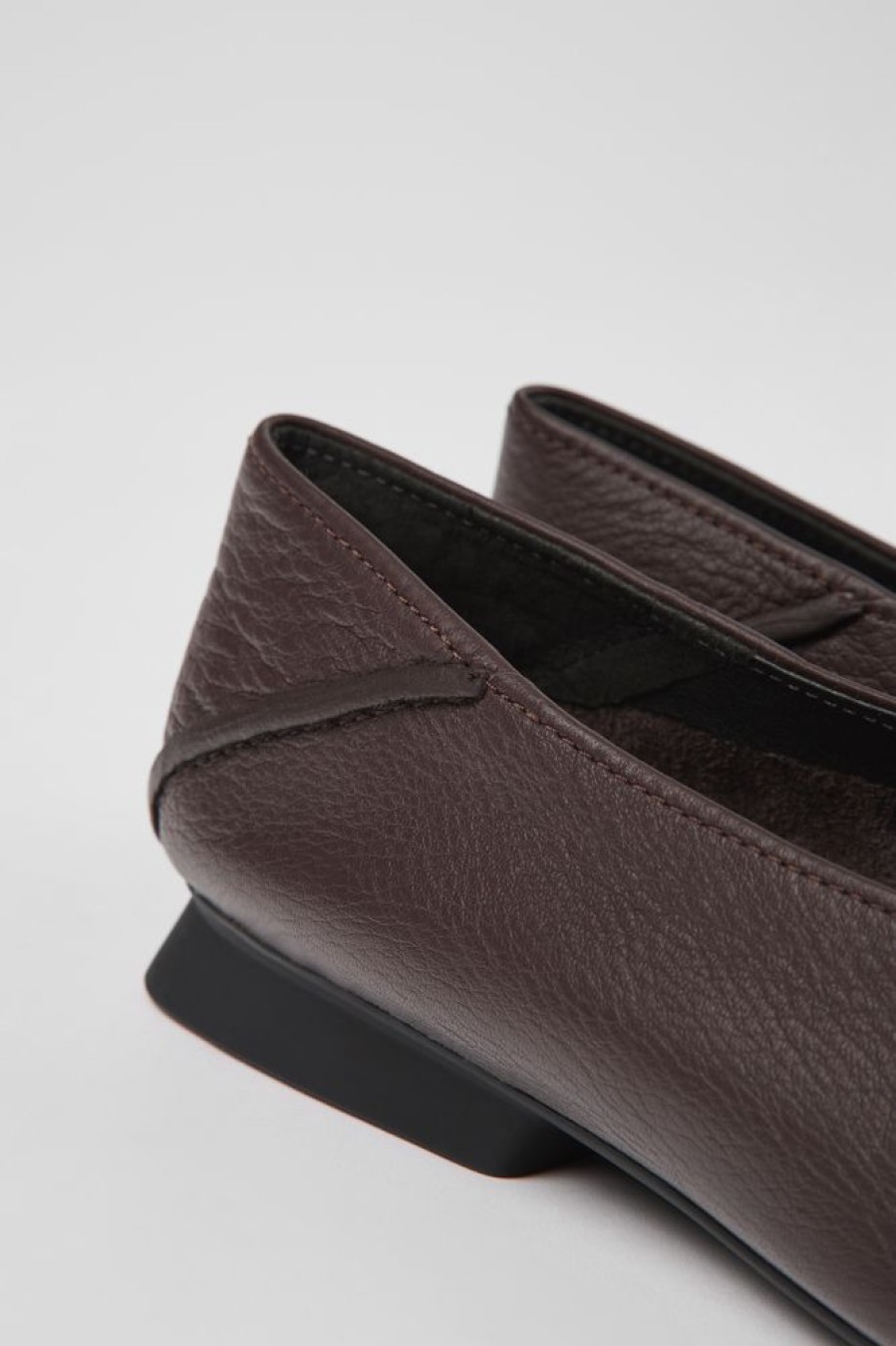 Damen CamperLab Sneaker | Braune Damenballerinas Aus Leder