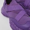 Damen CamperLab Sneaker | Violette Damensneaker Aus Textil/Leder