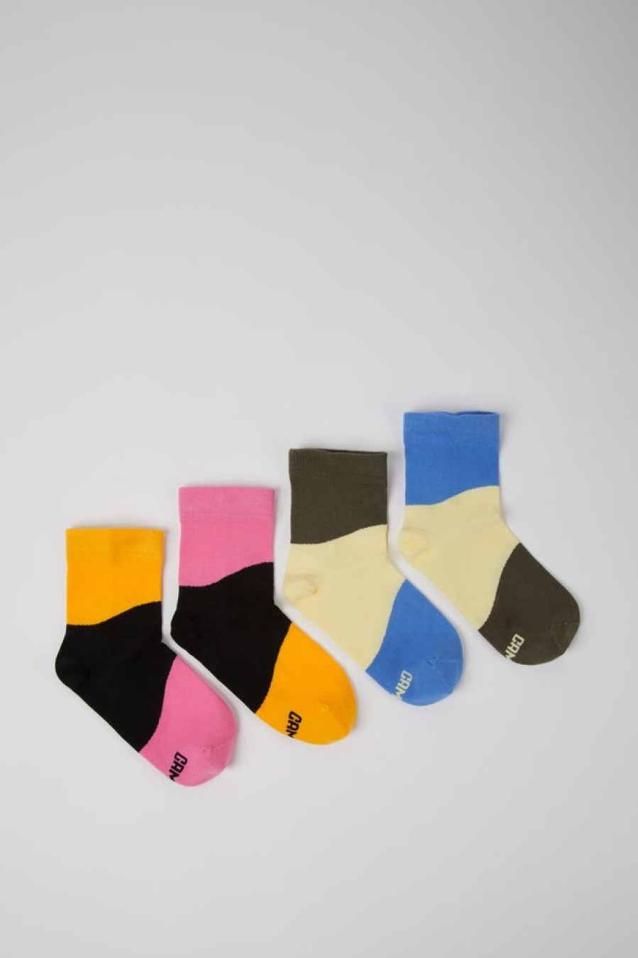 Damen CamperLab Socken | Bunte Socken, Pack Mit 2 Paaren