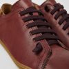 Damen CamperLab Sneaker | Brauner Damenschuh Aus Leder