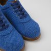 Damen CamperLab Sneaker | Blauer Sneaker Aus Wolle Und Viskose