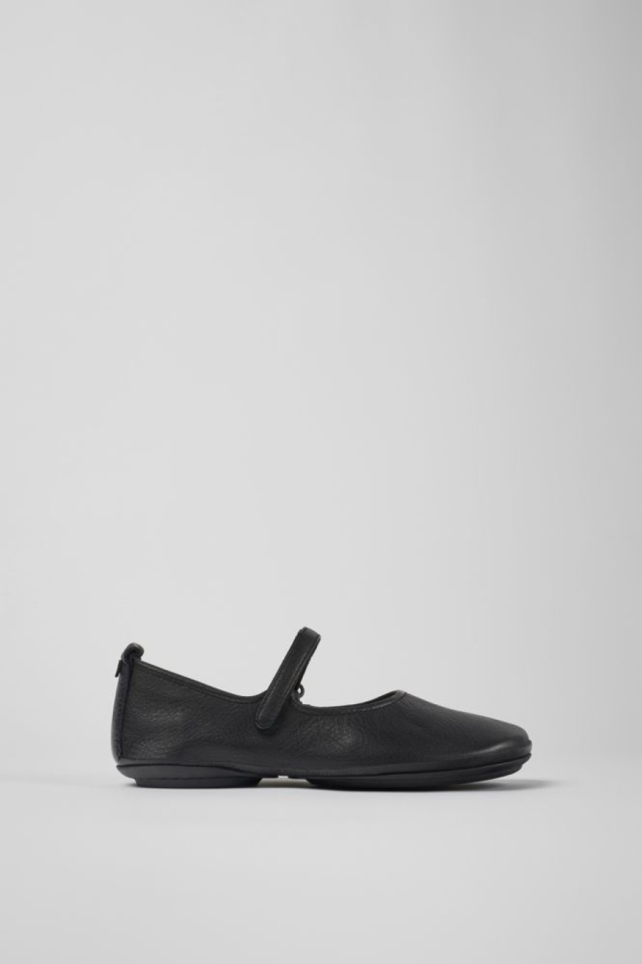 Damen CamperLab Sneaker | Schwarze Damenballerinas Aus Leder