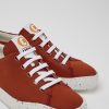 Damen CamperLab Sneaker | Roter Damensneaker Aus Recycling-Pet