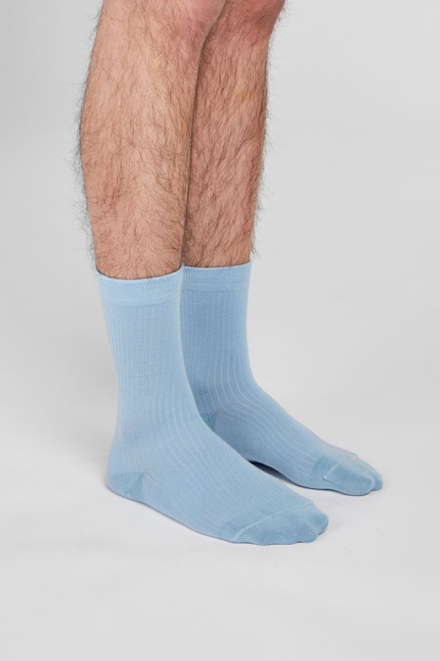 Herren CamperLab Socken | Blaue Socken In Zusammenarbeit Mit Pyratex®