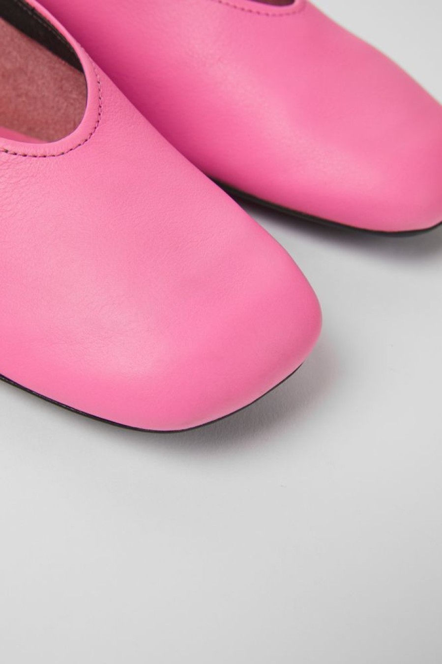 Damen CamperLab Sneaker | Rosa Lederballerinas Fur Damen