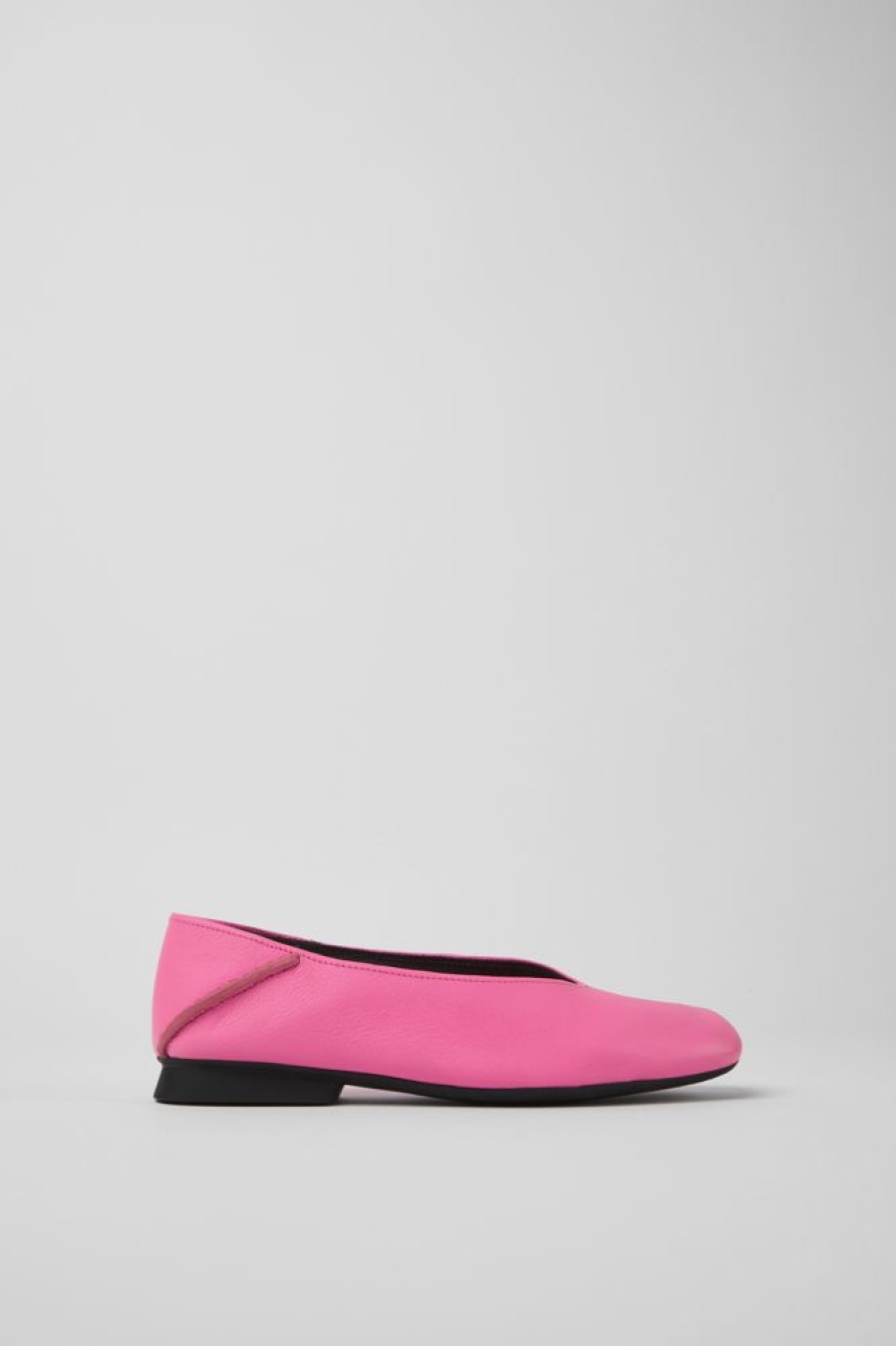 Damen CamperLab Sneaker | Rosa Lederballerinas Fur Damen