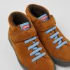 Kinder CamperLab Stiefel | Brauner Stiefel Aus Nubukleder