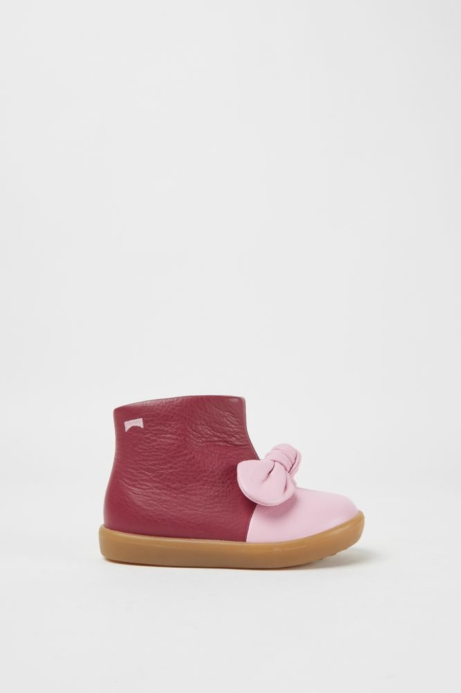 Kinder CamperLab Stiefel | Stiefelette In Rosa Und Hellpink