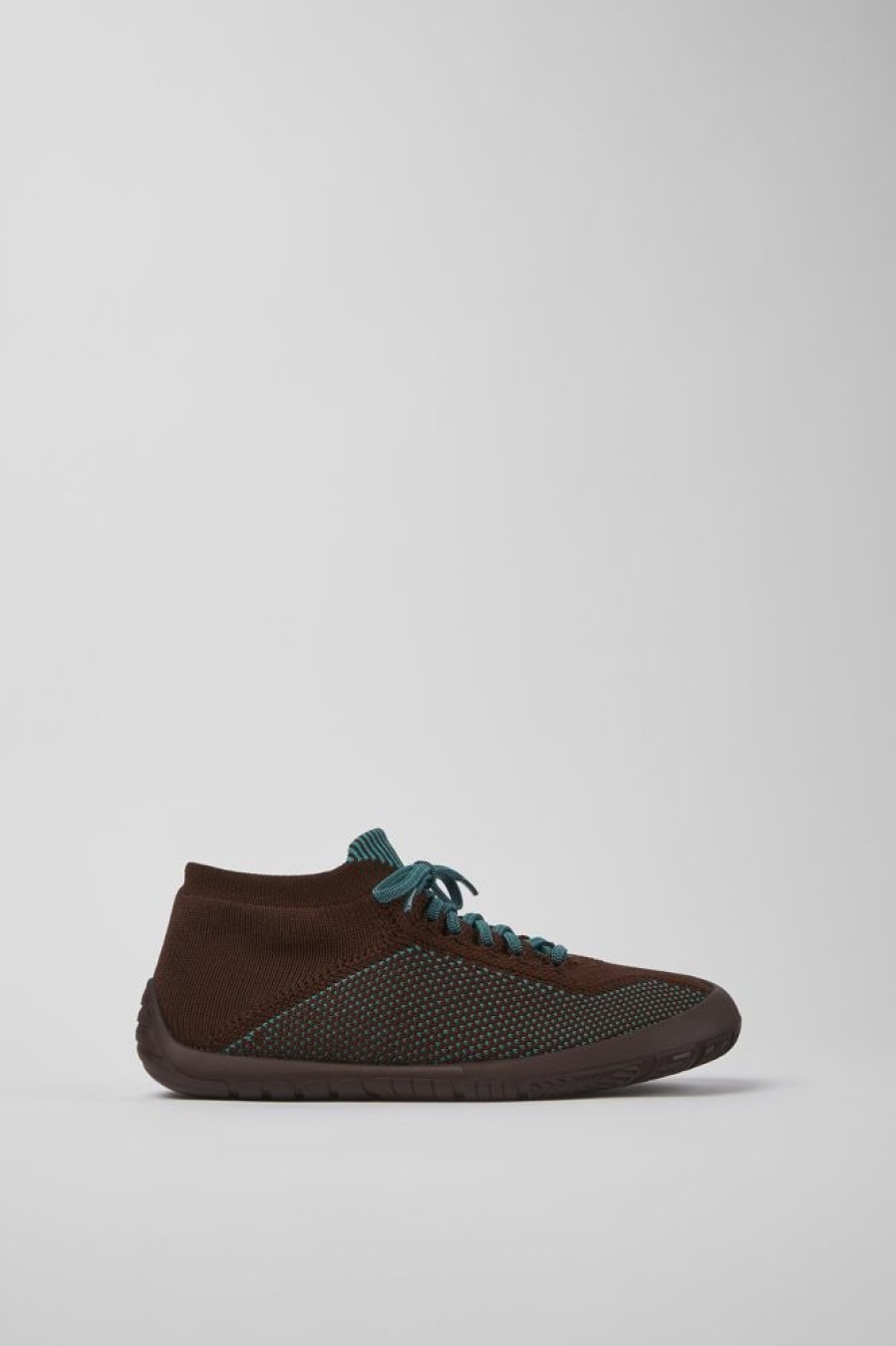 Damen CamperLab Sneaker | Weinroter Damensneaker Aus Textil