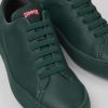 Damen CamperLab Sneaker | Gruner Damensneaker Aus Leder