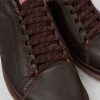 Herren CamperLab Lassige Schuhe | Brauner Herrenschuh Aus Leder