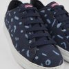 Herren CamperLab Sneaker | Mehrfarbige Herrensneaker Aus Leder Und Nubukleder