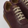 Herren CamperLab Lassige Schuhe | Brauner Herrenschuh Aus Pflanzlich Gegerbtem Leder